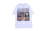 画像4:  men's men and women  vegetable broccoli hot dog  loose  short sleeveT-shirt ユニセックス男女兼用半袖野菜ブロッコリーホットドッグ プリントTシャツプルオーバ ー (4)
