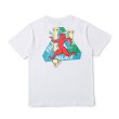 画像2:  men's men and women   PALACE DANCING MAN loose  short sleeveT-shirt ユニセックス男女兼用半袖PALACE DANCING MANプリントTシャツプルオーバ ー (2)