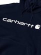 画像10:  men's Carhartt Men's Force Delmont Signature Graphic Hooded Sweatshirt  カーハート Carhartt メンズ パーカー トップスユニセックス男女兼用 (10)