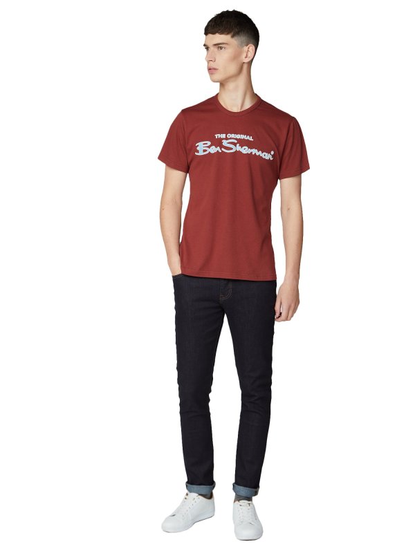 画像8:  men's Archive Flock Logo T-Shirt アーカイブフロックロゴTシャツユニセックス男女兼用 (8)