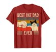 画像6: Mens Vintage Best Cat Dad Ever Bump Fit T-Shir  メンズヴィンテージベストキャットTシャツユニセックス　男女兼用 (6)