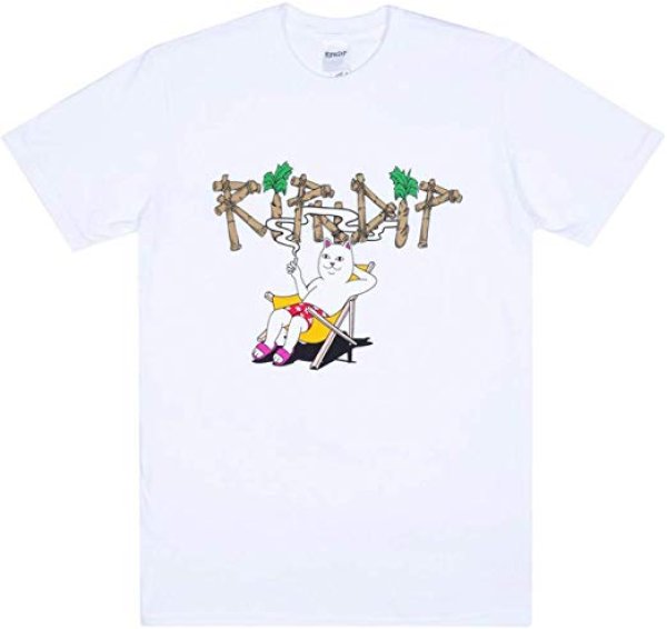 画像1: Rip N Dip Island Nerm T-Shirtネ　リップンディップリップアンドディップアイランドネルムTシャツ　ユニセックス男女兼用　 (1)