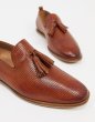 画像4: Men's H by Hudson comber woven embossed loafers in tan　メッシュエンボスローファースリッポンシューズ　 (4)