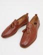 画像5: Men's H by Hudson comber woven embossed loafers in tan　メッシュエンボスローファースリッポンシューズ　 (5)