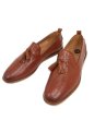画像2: Men's H by Hudson comber woven embossed loafers in tan　メッシュエンボスローファースリッポンシューズ　 (2)