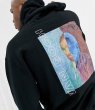 画像5:  Reclaimed Vintage oversized hoodie with van gogh print in black  Long Sleeve Hoodie　ブラックヴァンゴッホプリントのビンテージオーバーサイズフーディプルオーバー ユニセックス男女兼用　 (5)