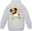 画像3:  Men's Dabbing Pug Hoodie Casual Sweatshirt  　メンズパグフーディー パーカースウェットユニセックス男女兼用 (3)