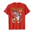画像9: Tom and Jerry Spinning Basketball T-Shirt　トムとジェリースピニングバスケットボールTシャツメンズ半袖Tシャツユニセックス男女兼用　 (9)