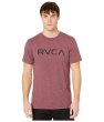 画像1: Big RVCA T-Shirt Shot Sleeve　RVCA ルーカTシャツショットスリーブユニセックス男女兼用　 (1)