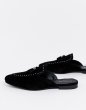 画像5: River Island backless loafer in black  リバーアイランドバックレスローファー (5)