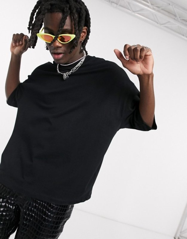 画像4: oversized heavyweight t-shirt with graffiti spray back print    グラフィティスプレーバックプリントオーバーサイズTシャツ  男女兼用ユニセックス (4)