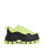 画像1:  trainers in neon with chunky sole　ネオンカラーレースアップチャンキーソールスニーカー (1)