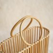 画像5: Woman’s  portable bamboo bag　portable bucket bag　ポータブルバンブートートバッグバケットバッグ (5)