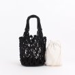 画像5: Woman’s  fishing net bag woven bag　ポータブルコットンロープメッシュフィッシングトートバッグ　フレンチバッグ (5)