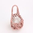 画像8: Woman’s  fishing net bag woven bag　ポータブルコットンロープメッシュフィッシングトートバッグ　フレンチバッグ (8)