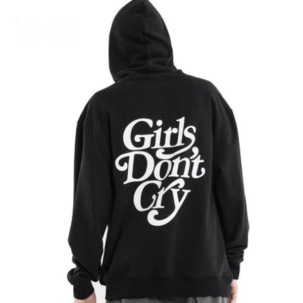 Girls Don't Cry Logo Hoodie Black 伊勢丹