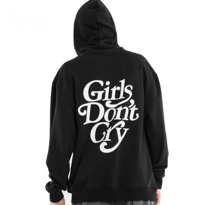Girl Don't Cry Girls don't cry Print hoodie ガールズ ドント