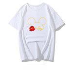 画像2: Women's Mickey Mouse T-shirt   ミッキーマウス半袖Tシャツ　ユニセックス男女兼用 (2)