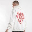 画像1: Girl Don’t Cry Girls don't cry Print hoodie  ガールズ ドント クライ ガールドントクライ プリント フーディー パーカーユニセックス 男女兼用 (1)