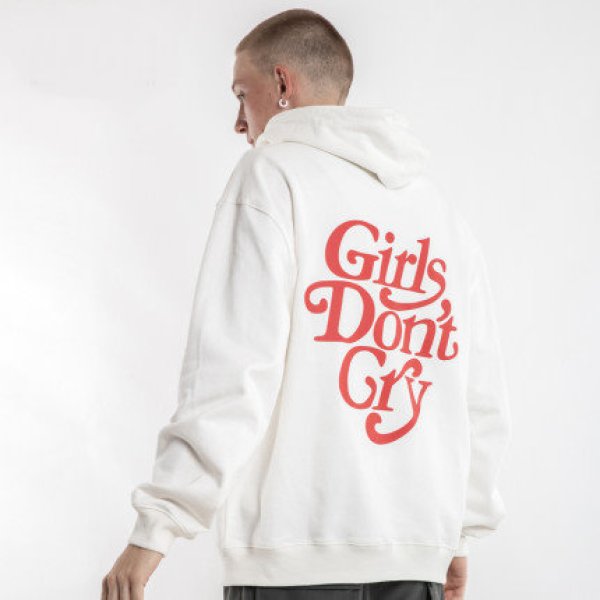 Girl Don't Cry Girls don't cry Print hoodie ガールズ ドント クライ