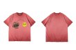 画像3: hip hop smiley T-shirt 　スマイルプリントラウンドネックTシャツユニセックス男女兼用 (3)