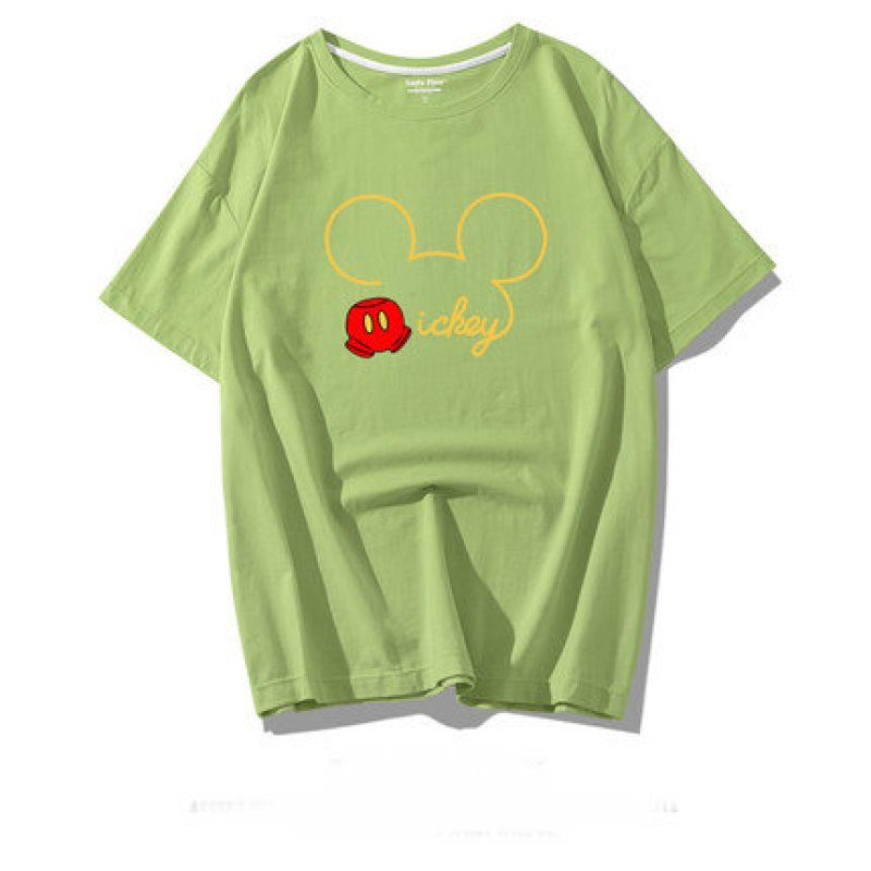 画像4: Women's Mickey Mouse T-shirt   ミッキーマウス半袖Tシャツ　ユニセックス男女兼用 (4)