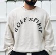 画像4:  HOLY SPIRIT limited retro loose sweater men and women　限定レトロルーズセータートレーナーオーバーサイズユニセックス男女兼用 (4)