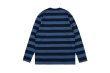 画像3: Big striped triangle bottoming shirt men and women long sleeve T-shirt   オーバーサイズボーダーTシャツユニセックス男女兼用 (3)