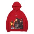 画像1: men's retro  print Oversize Hoodie unisex　オーバーサイズレトロプリントフーディーパーカーユニセックス男女兼用 (1)