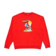 画像4: loose  round neck  cartoon printing  round neck sweater 　アニメプリントオーバーサイズプルオーバー スウェット ユニセックス男女兼用 (4)