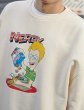 画像6: loose  round neck  cartoon printing  round neck sweater 　アニメプリントオーバーサイズプルオーバー スウェット ユニセックス男女兼用 (6)