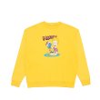 画像1: loose  round neck  cartoon printing  round neck sweater 　アニメプリントオーバーサイズプルオーバー スウェット ユニセックス男女兼用 (1)