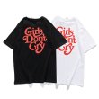 画像5: round neck girls don't cry  printing short-sleeved T-shirt girl don't cry ガールズドントクライ プリントTシャツユニセックス男女兼用 (5)