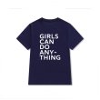 画像5: GIRLS CAN DO ANY THING slogan short sleeve T-shirt    GIRLS CAN DO ANY THING ロゴ半袖Tシャツ　ユニセックス男女兼用 (5)