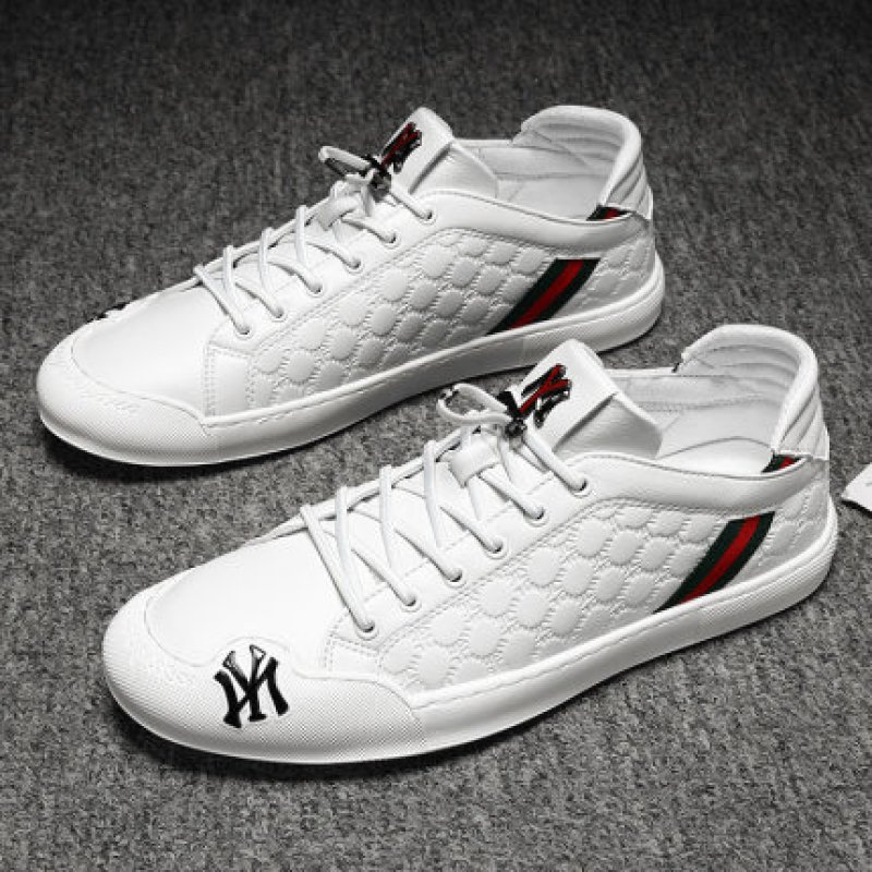 画像4: men's British  NYsneakers shoes  メンズレザーレースアップNYスニーカースニーカー  (4)