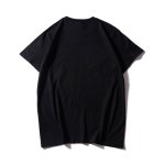 画像2: round neck  Van Gogh Mona Lisa printed cotton  short-sleeved T-shirt 　ヴァンゴッホモナリザプリントTシャツユニセックス男女兼用 (2)