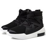 画像2:   men's high-top  Oatmeal color sneakers  　レースアップハイトップオートミルカラー スニーカー  (2)