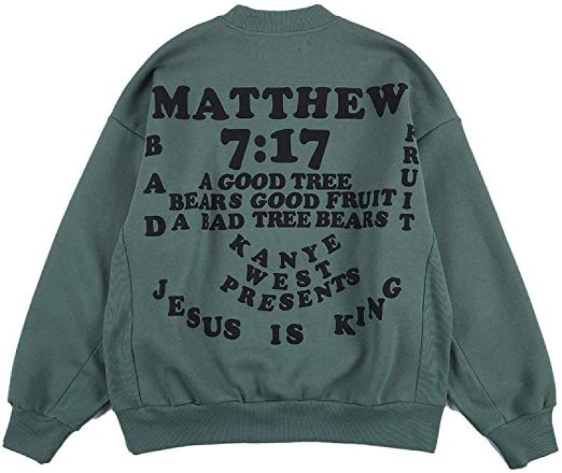 画像3: men's NAGRI Kanye West Hip Hop Sweatshirt Long Sleeve T-Shirt Hoodies unisex オーバーサイズヒップホップスウェットロングスリーブバックプリントパーカーフーディーパーカーユニセックス男女兼用 (3)