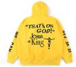 画像2: NAGRI Kanye West Hip Hop Hoodie Pullover Hoody Hooded Top Sweatshirts Cotton Yellow　オーバーサイズプルオーバーフーディーフーデッドトップスウェットユニセックス男女兼用 (2)
