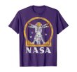 画像3: 　NASA Astronaut Vitruvian Man Golden Graphic T-Shirt C1　NASA宇宙飛行士ウィトルウィウスマンゴールデングラフィックTシャツC1ユニセックス男女兼用 (3)