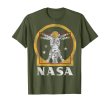 画像5: 　NASA Astronaut Vitruvian Man Golden Graphic T-Shirt C1　NASA宇宙飛行士ウィトルウィウスマンゴールデングラフィックTシャツC1ユニセックス男女兼用 (5)