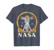 画像4: 　NASA Astronaut Vitruvian Man Golden Graphic T-Shirt C1　NASA宇宙飛行士ウィトルウィウスマンゴールデングラフィックTシャツC1ユニセックス男女兼用 (4)