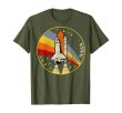 画像4:  NASA Shuttle Launch Into Rainbow Graphic T-Shirt C1　　ナサNASA レインボーグラフィックTシャツC ユニセックス男女兼用 (4)