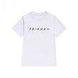 画像5: creative letter printing loose t-shirt 　レター ロゴ半袖Tシャツ　ユニセックス男女兼用 (5)