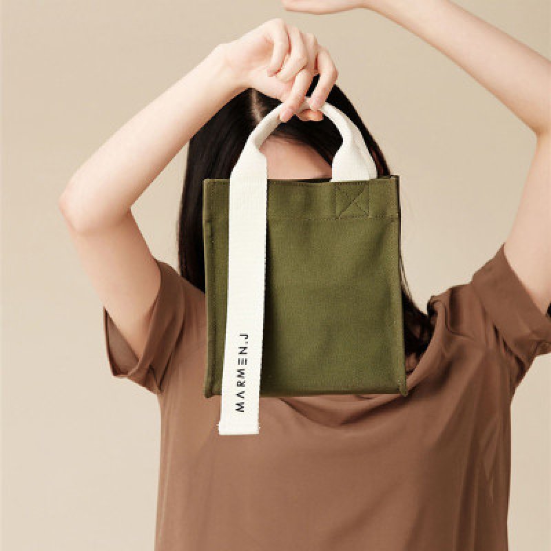 画像4: Woman’s  Letter Canvas tote Messenger Bag キャンバストートショルダーバッグ (4)