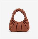 画像5: Woman’s wrinkle decoration hand bag shoulder armpit bag  tote Messenger Bag　ギャザートート ショルダーバッグ (5)