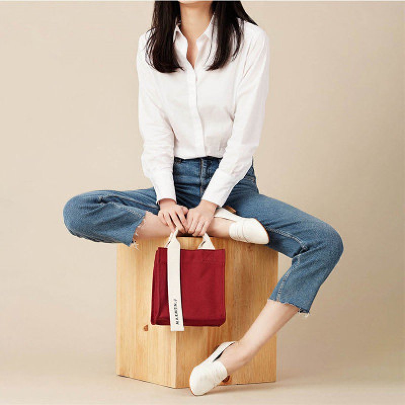 画像3: Woman’s  Letter Canvas tote Messenger Bag キャンバストートショルダーバッグ (3)