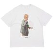 画像8:   NAGRI bubble blowing boy portrait print T-shirt men and women　半袖バブルボーイフォトプリントTシャツユニセックス男女兼用 (8)