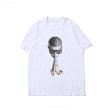 画像2:   NAGRI character head print print T-shirt men and women　半袖ヘッドプリントフォトプリントTシャツユニセックス男女兼用 (2)