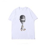 画像2:   NAGRI character head print print T-shirt men and women　半袖ヘッドプリントフォトプリントTシャツユニセックス男女兼用 (2)